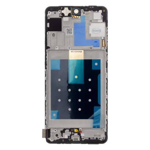 LCD kijelző + Érintőpanel Samsung M556 Galaxy M55 5G Fekete (Szervíz csomag) - 2