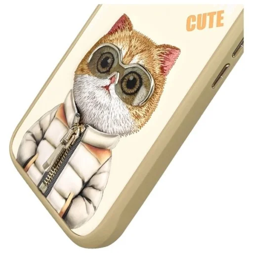 Nimmy Cool&amp;Cute 2.0 Macska Tok iPhone 16 - Zöld tok - 7