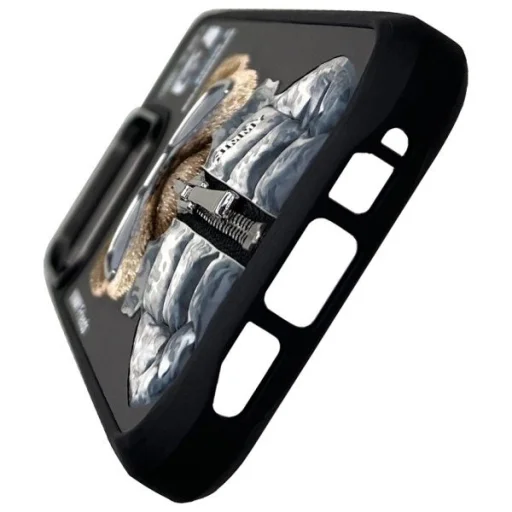 Nimmy Cool&amp;Cute 2.0 Kutyás tok iPhone 16 Pro - Fekete - 5