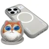Nimmy Glasses Cool Cat MagSafe iPhone 16 Pro Max tok - Szürke - 3