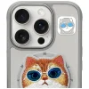 Nimmy Glasses Cool Cat MagSafe iPhone 16 Pro Max tok - Szürke - 2