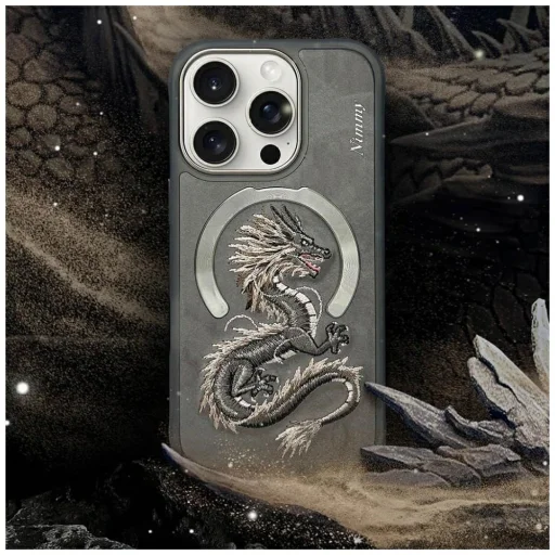 Nimmy Dragon MagSafe tok iPhone 16 Pro Max - Szürke - 9