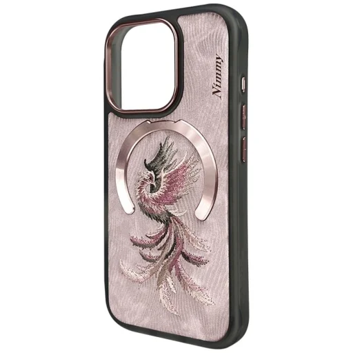 Nimmy Mágneses Fantasy Állat MagSafe tok iPhone 16 Pro - Rózsaarany tok - 2