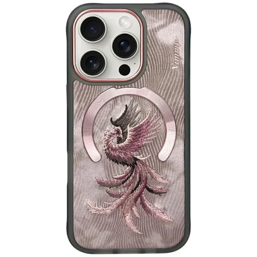 Nimmy Mágneses Fantasy Állat MagSafe tok iPhone 16 Pro - Rózsaarany tok - 1