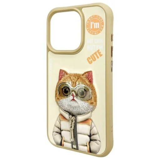 Nimmy Cool&Cute 2.0 Cat tok iPhone 15 Pro - Zöld - 4