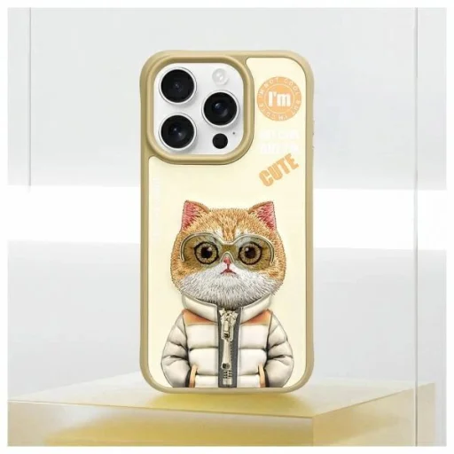 Nimmy Cool&Cute 2.0 Cat tok iPhone 15 Pro - Zöld - 11