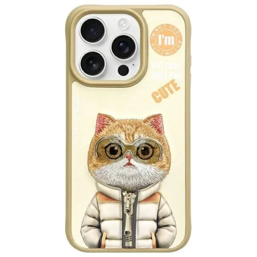 Nimmy Cool&Cute 2.0 Cat tok iPhone 15 Pro - Zöld - 1