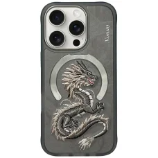 Nimmy Dragon MagSafe tok iPhone 16 Pro Max - Szürke