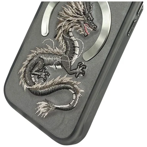 Nimmy Dragon MagSafe tok iPhone 16 Pro Max - Szürke - 6