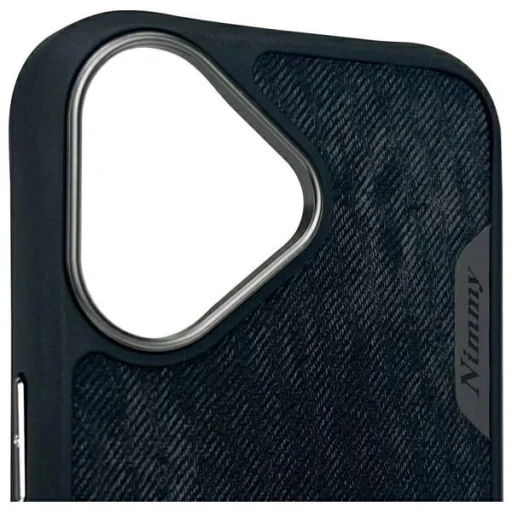 Nimmy Nagy Szemű Kisállat 2.0 Panda tok iPhone 16-hoz - fekete tok - 5