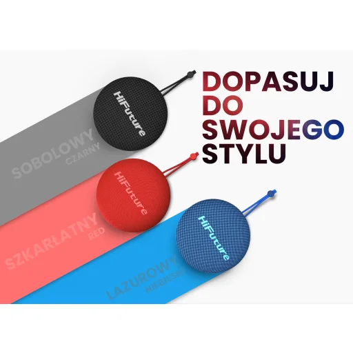 HiFuture Altus Bluetooth Mini Speaker - Beige - 3