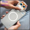 Nimmy Glasses Cool Cat MagSafe tok iPhone 16 - Szürke, thumbnail