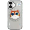 Nimmy Glasses Cool Cat MagSafe tok iPhone 16 - Szürke, thumbnail