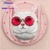 Nimmy Glasses Cool Cat MagSafe tok iPhone 16 - Rózsaszín tok thumbnail