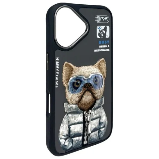 Nimmy Cool&amp;Cute 2.0 Dog tok iPhone 16 - Fekete - 4