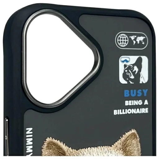 Nimmy Cool&amp;Cute 2.0 Dog tok iPhone 16 - Fekete - 5