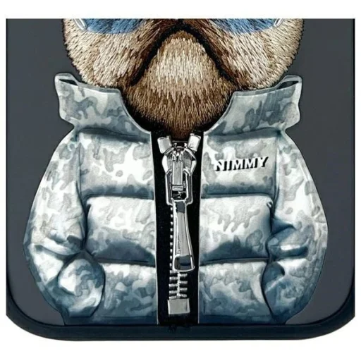 Nimmy Cool&amp;Cute 2.0 Dog tok iPhone 16 - Fekete - 9