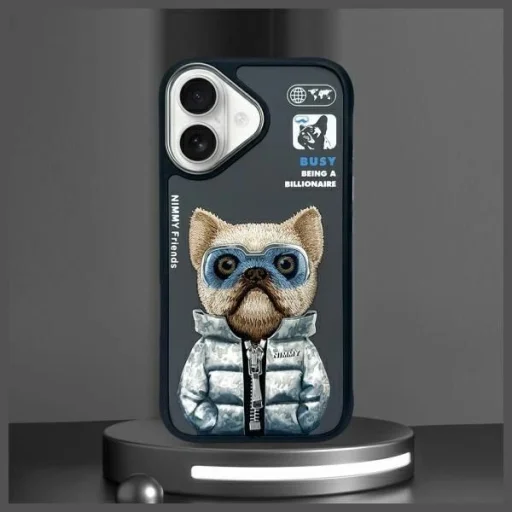 Nimmy Cool&amp;Cute 2.0 Dog tok iPhone 16 - Fekete - 11