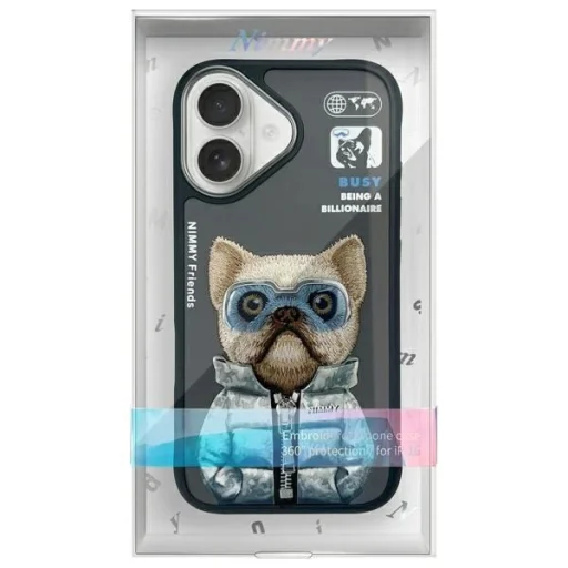 Nimmy Cool&amp;Cute 2.0 Dog tok iPhone 16 - Fekete - 12