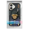 Nimmy Cool&Cute 2.0 Monkey tok iPhone 16 - fekete thumbnail