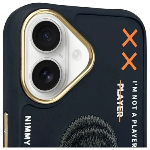 Nimmy Cool&Cute 2.0 Monkey tok iPhone 16 - fekete - 3