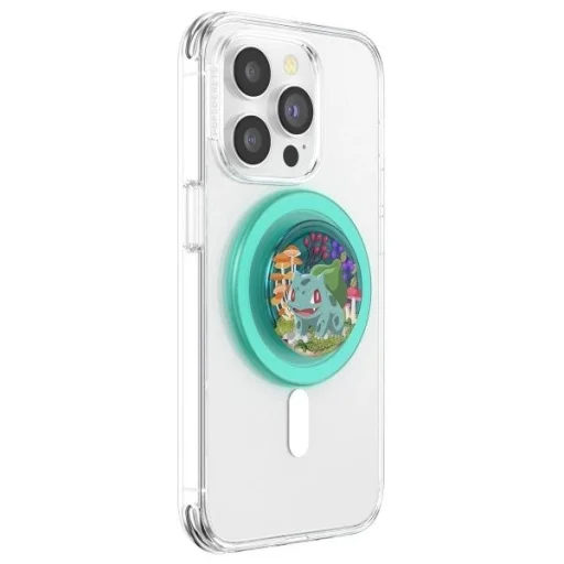 Popsockets 2 Bulbasaur Grip és Telefonállvány MagSafe-val - 4