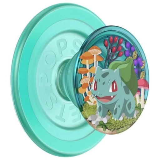 Popsockets 2 Bulbasaur Grip és Telefonállvány MagSafe-val - 1