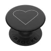 Popsockets 2 White Heart Black Holder és telefontámasz