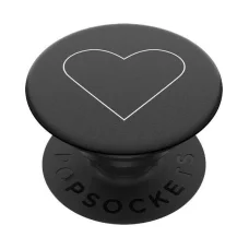 Popsockets 2 White Heart Black Holder és telefontámasz