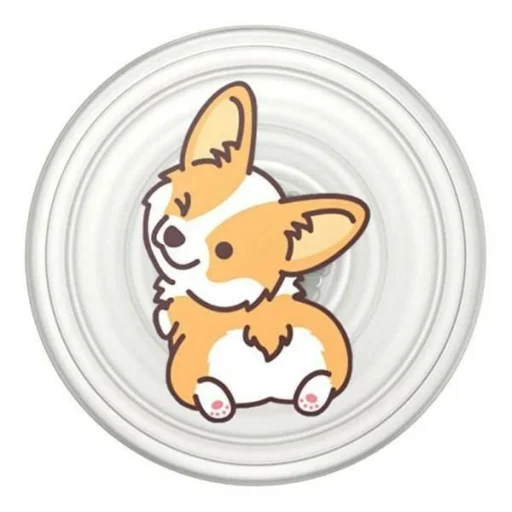 PopSockets PlantCore Grip Cheeky Corgi telefontartó és állvány - 5