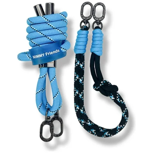 Nimmy Cool&Cute 2.0 crossbody + csuklópánt szett - kék és fekete - 1