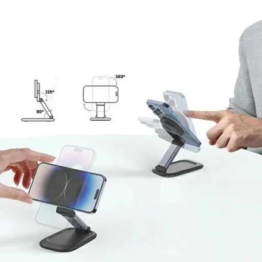 SODI BM310 Induktív Állvány MagSafe-kel - Fekete - 7