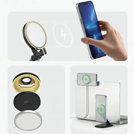 SODI BM310 Induktív Állvány MagSafe-kel - Fekete - 10