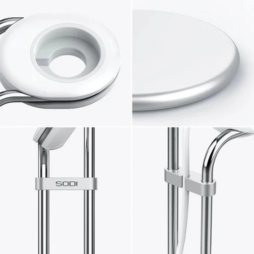 SODI SAW-300 Apple Watch állvány - Ezüst - 8