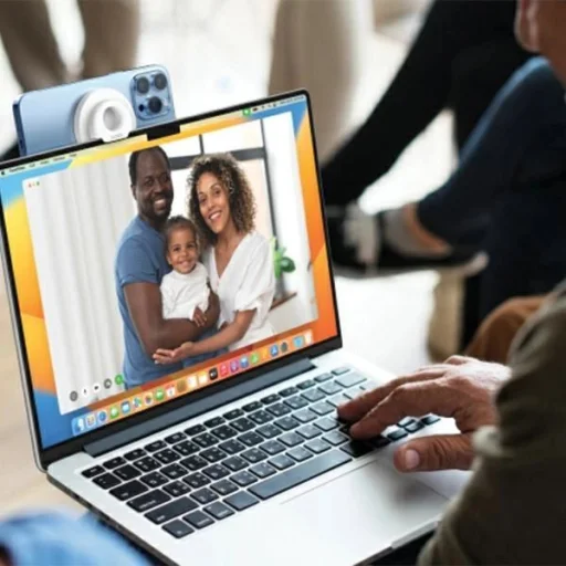 SODI BM-300 Induktív Tartó MacBookhoz - Fehér - 7