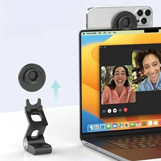 SODI BM-330 3 az 1-ben indukciós multifunkciós tartó iMac-hez - fehér - 7