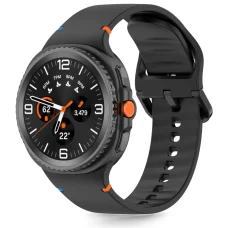 Tech-protect Szilikon Samsung Galaxy Watch 8 / Classic (40 / 44 / 46 mm) Fekete