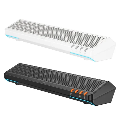 Bluetooth hangszóró 2 x 3W Hoco 2in1 BS66 fekete - 3