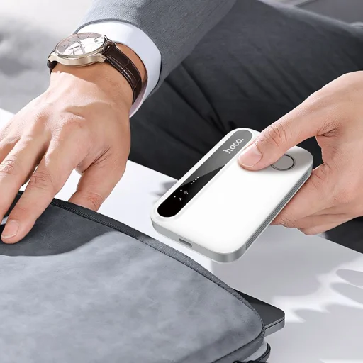 Hordozható vezeték nélküli router Hoco WiFi HI41 fehér - 6