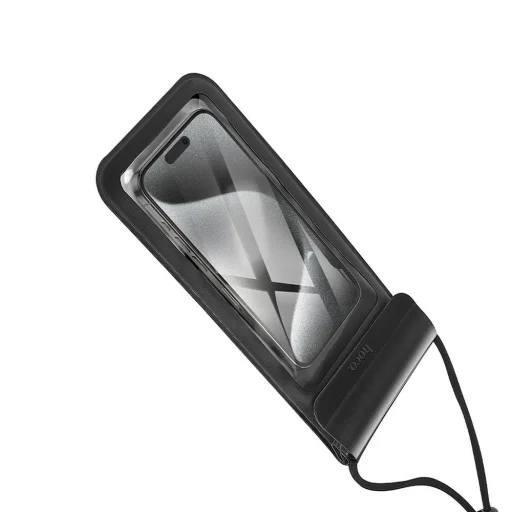 Vízálló tok mobiltelefonhoz Hoco IP68 240 x 120 x 15 mm HX53 fekete tok - 4