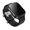 Smartwatch 1,96" TFT 4G Hoco hívás funkcióval DYD01 fekete