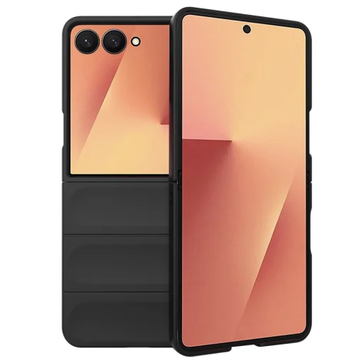  Samsung Galaxy Z Flip7 Fekete Techsuit Varázspajzs tok - 1