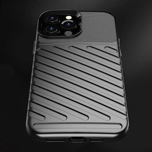  iPhone 13 Pro Max kék Thunder Case rugalmas és masszív tok - 7