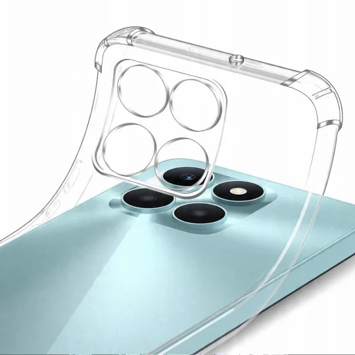  Techsuit - Ütésálló Átlátszó Szilikon - Honor X6c - Átlátszó tok - 3