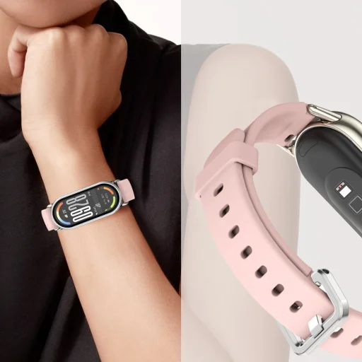 Tech-protect Iconband Classic Xiaomi Smart Band 8 / 9 / 10 / NFC Katonai zöld - 5