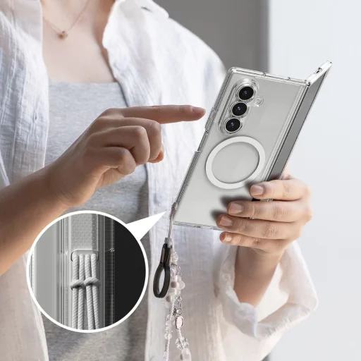  Samsung Galaxy Z Fold 7 Átlátszó Ringke Fusion Magnetic Magsafe tok - 10