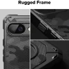 Ringke - Odolné puzdro - Google Pixel 9a - Maskáčové čierne puzdro thumbnail