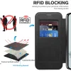  Techsuit - SmartMag könyvtok - Google Pixel 9a - Fekete tok - 5
