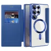  Samsung Galaxy S25 Ultra Kék Techsuit SmartMag könyvtok