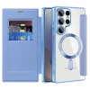  Samsung Galaxy S25 Ultra Világoskék Techsuit SmartMag Könyv Tok